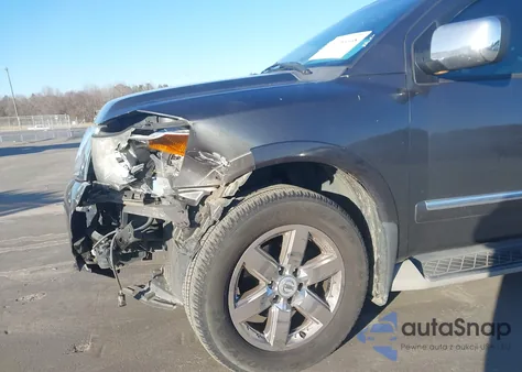 2011 Nissan Armada Platinum from USA, damaged, VIN 5N1AA0NC4BN600431